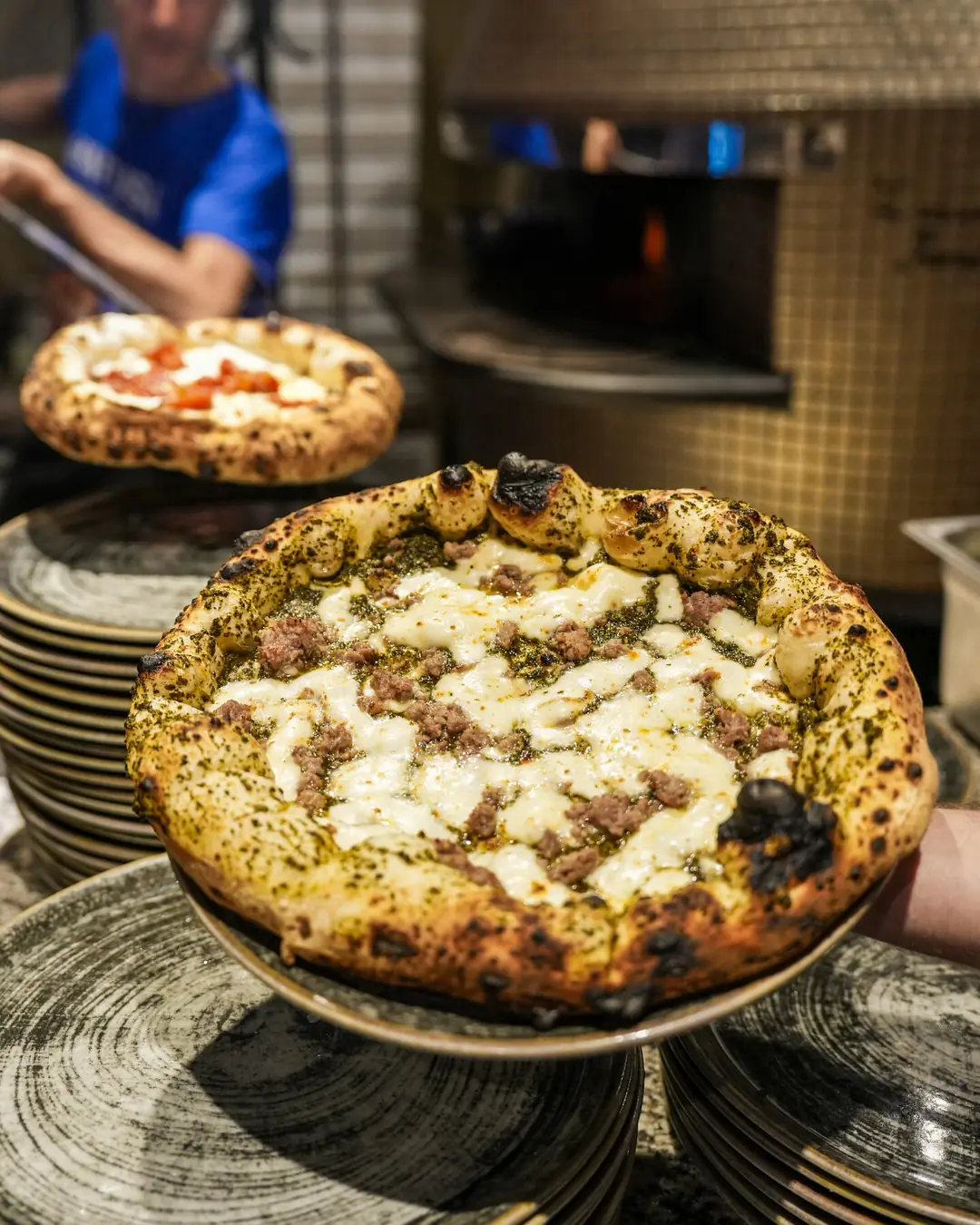Friarielli, la pizza