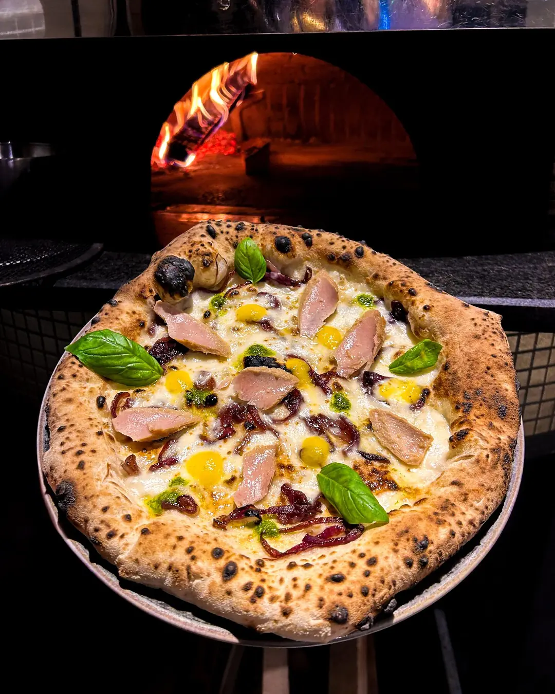 Lacrima Tuna, la pizza